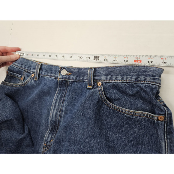 Vintage Levi's 550 Relaxed Fit Tapered Leg Jeans Women's Size 20 Short USA MADE - Picture 3 of 11